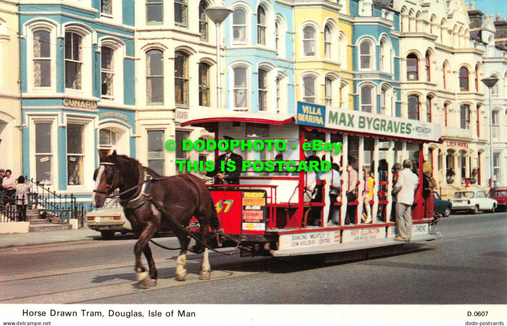 R551911 Horse Drawn Tram. Douglas. Isle Of Man. D.0607. Dennis - Mundo