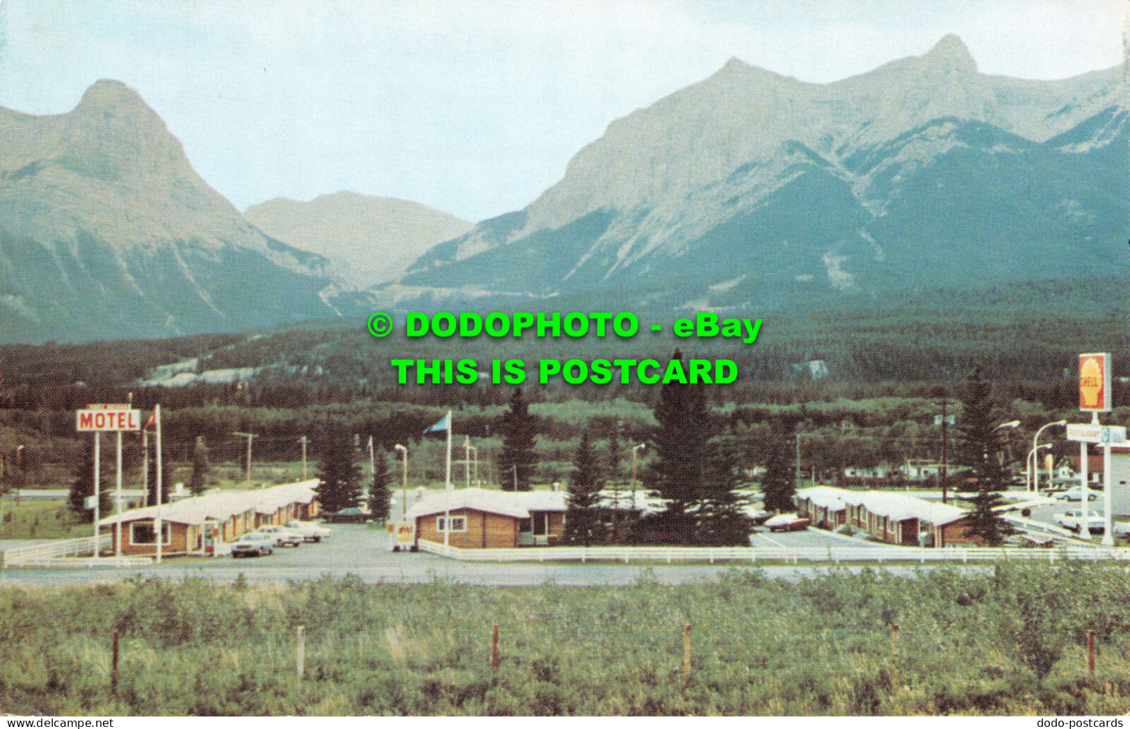 R551923 Rundle Mountain Motel. Albertan Job Press. Harold P. Seright - Mundo