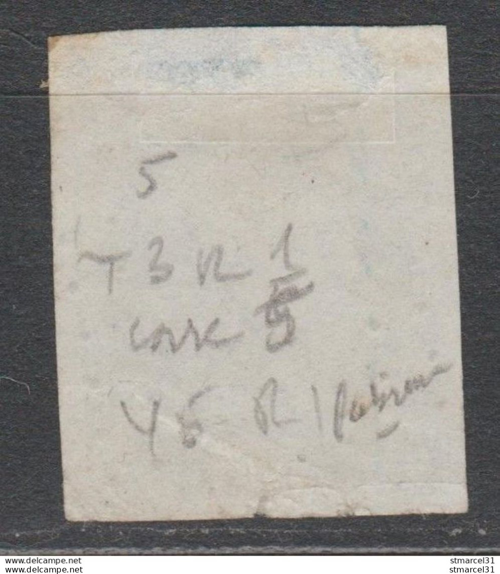 POUR BLOC REPORT à MOINDRE COUT CASE 5 Avec FRANO Et PIQUE Der La TETE N°46A BE - 1870 Bordeaux Printing