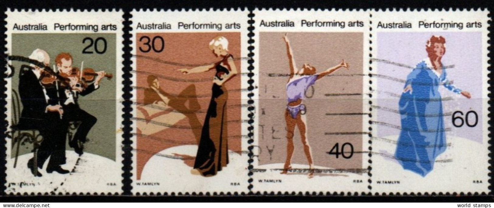 AUSTRALIE 1977 O - Usados