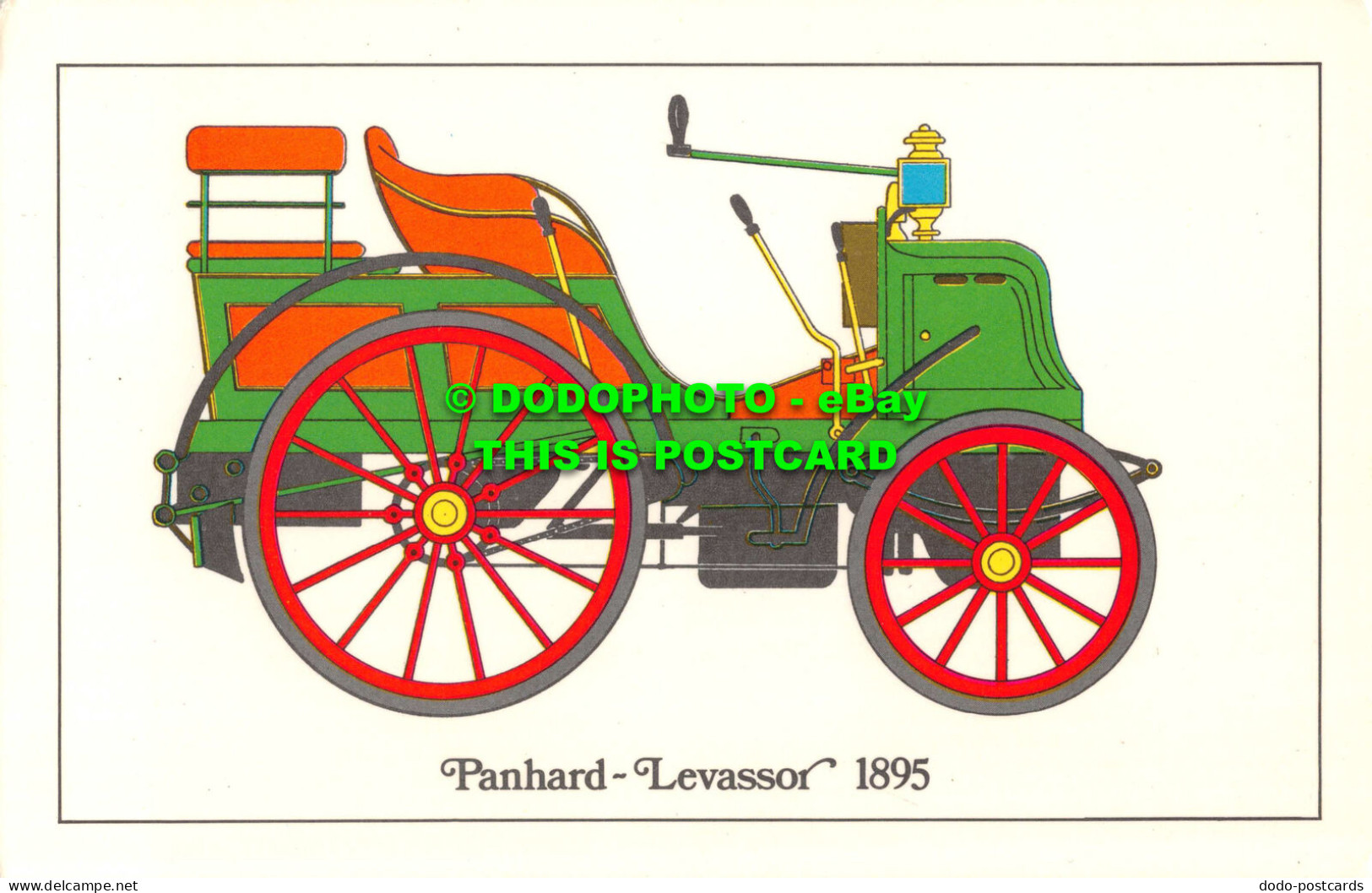 R551939 Panhard. Levassor. 1895. France. Precision. Colourmaster International. - Welt