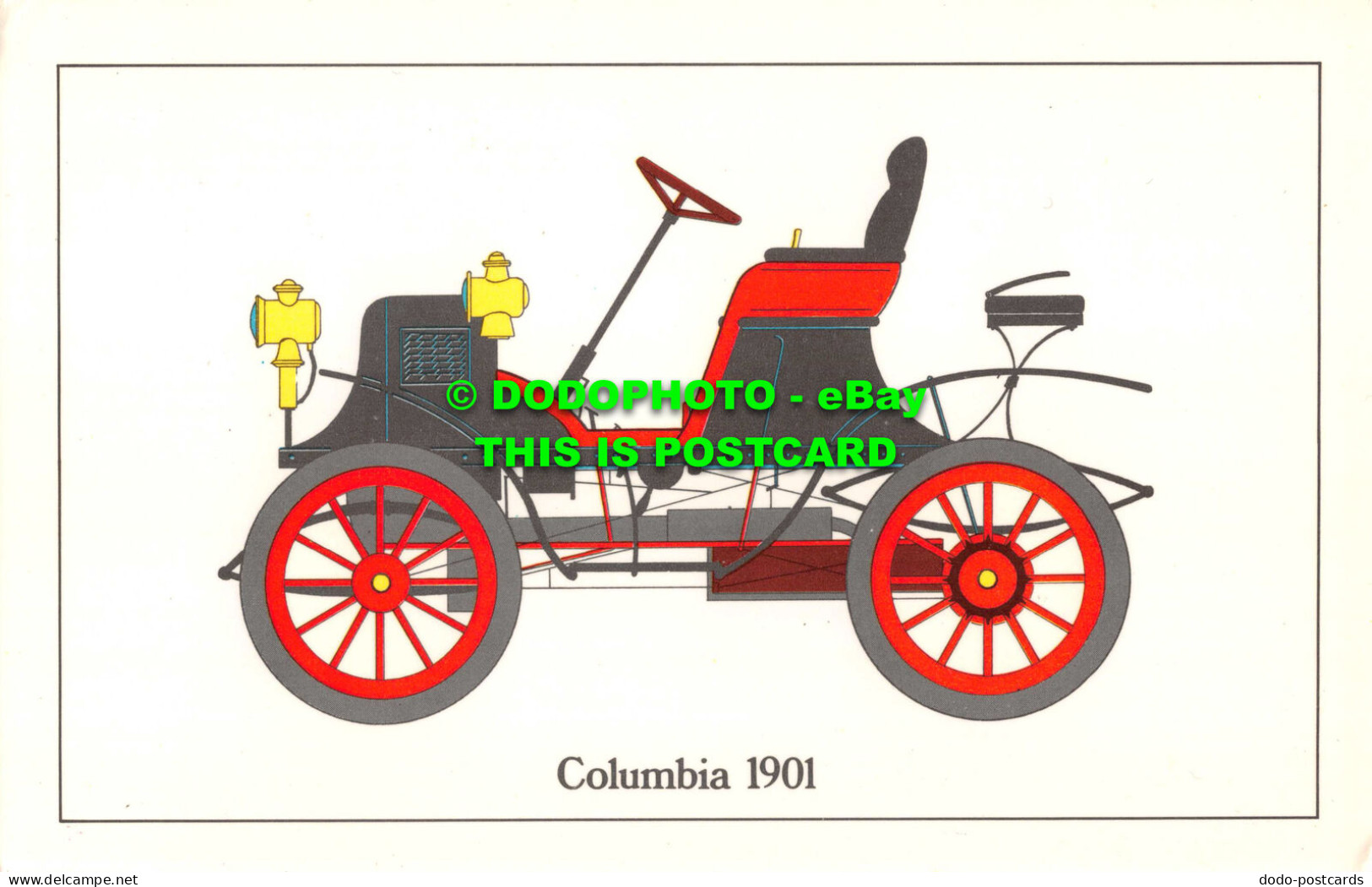 R551940 Columbia 1901. U. S. A. Hiram Percy Maxim. Precision. Colourmaster Inter - Welt