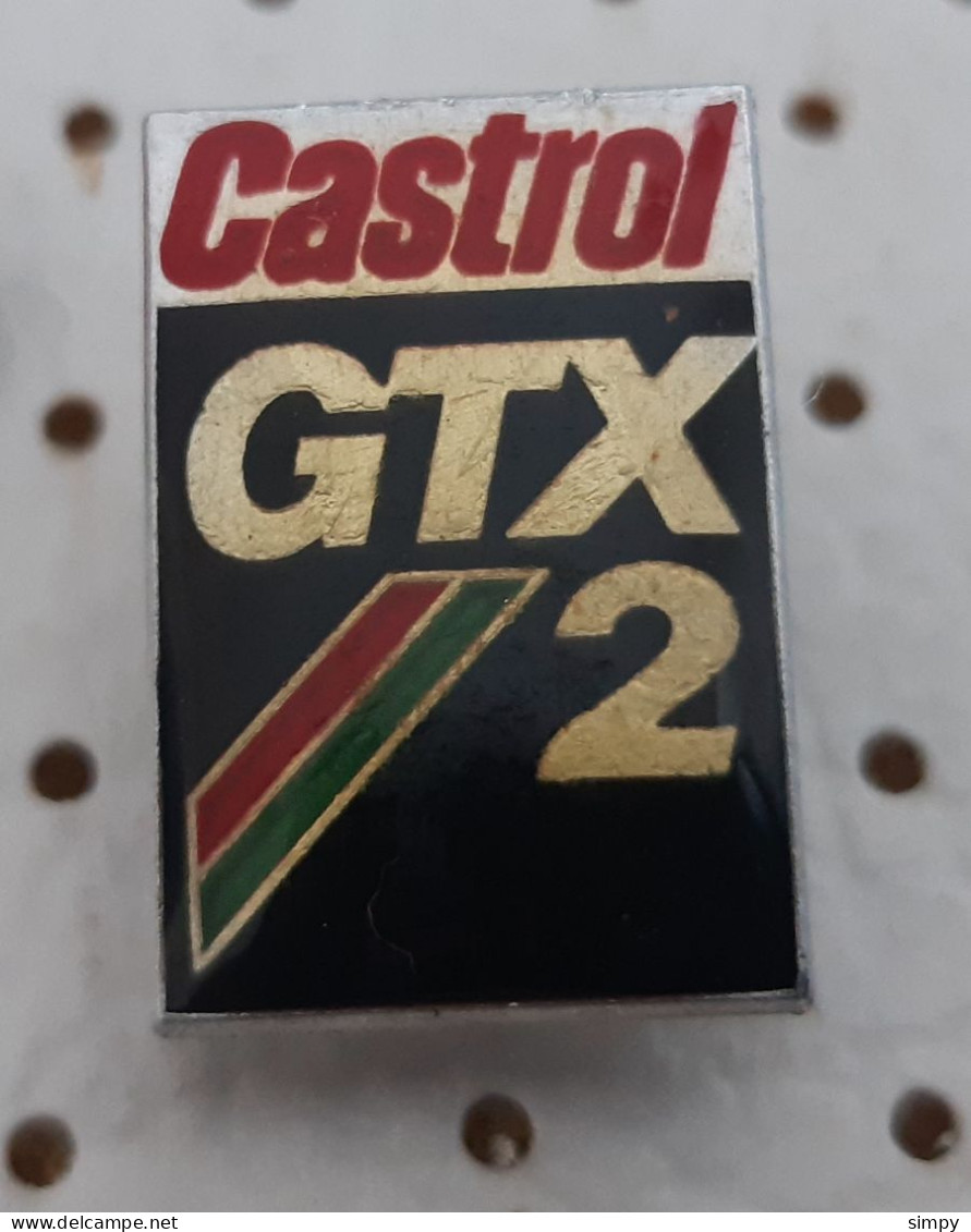 CASTROL GTX2 Motor Oil  Oil Industry Pin - Carburantes