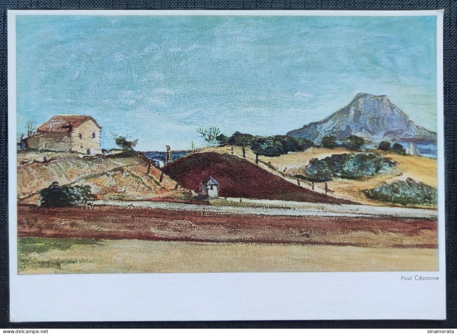 Paul Cezanne - Paintings. Railway Cutting - Peintures & Tableaux