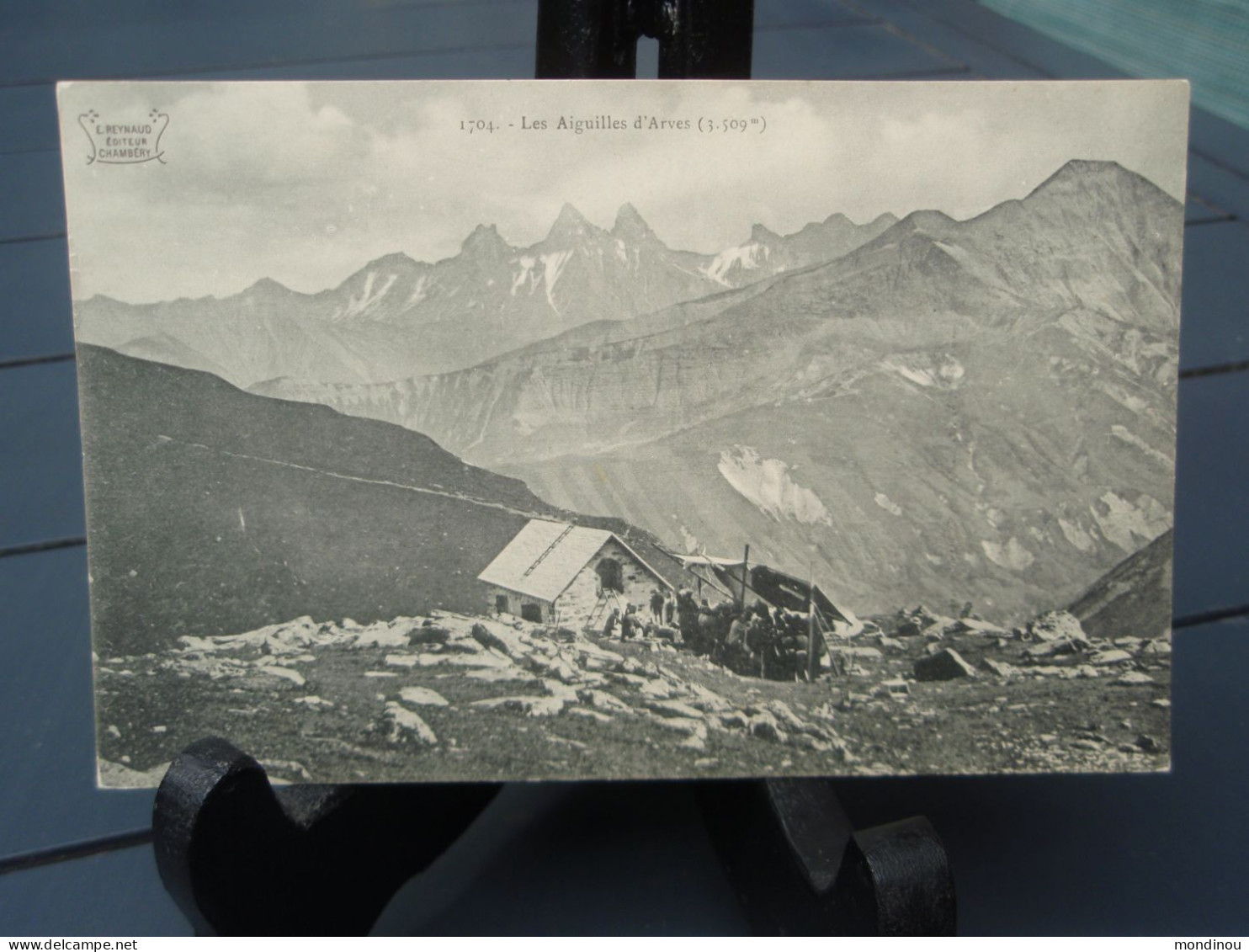 Belle Cpa Les Aiguilles D'Arves (3509m), Carte Non écrite. - Autres & Non Classés