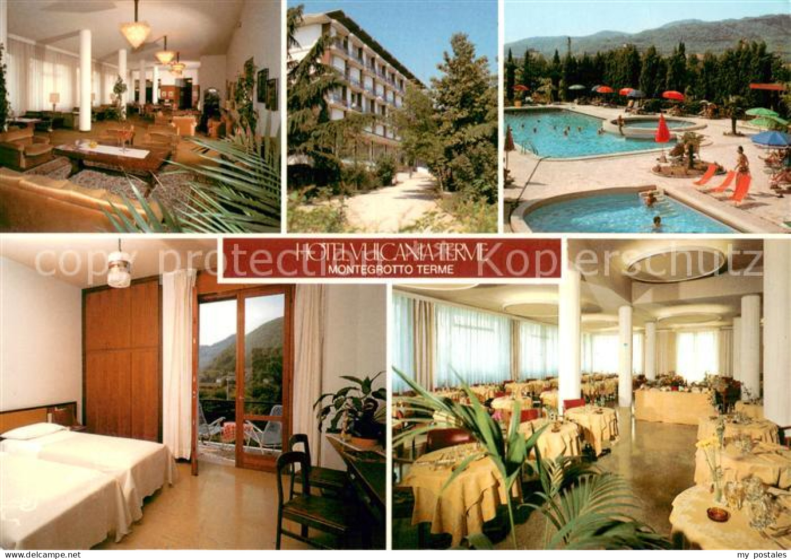 73705731 Montegrotto Terme Hotel Vulcania Terme Restaurant Swimming Pool Montegr - Autres & Non Classés