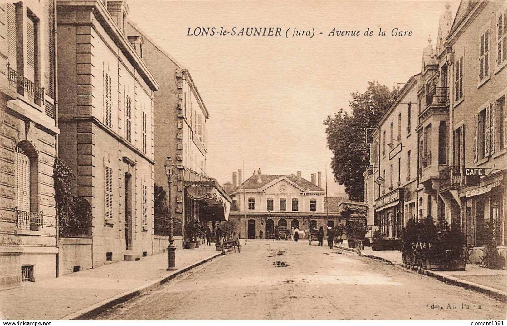 Lons Le Saunier Avenue De La Gare - Lons Le Saunier
