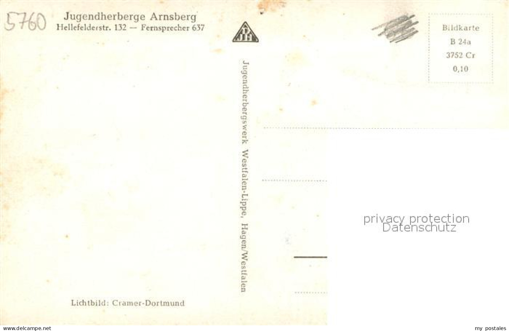 73705704 Arnsberg Westfalen Jugendherberge Arnsberg Westfalen - Arnsberg