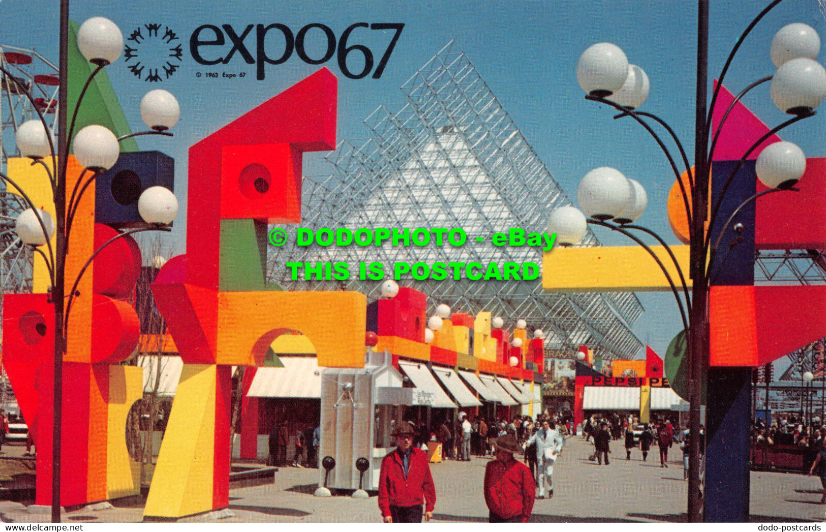 R552015 Expo 67. Montreal. Canada. 1963. La Ronde Is Amusement And Entertainment - World