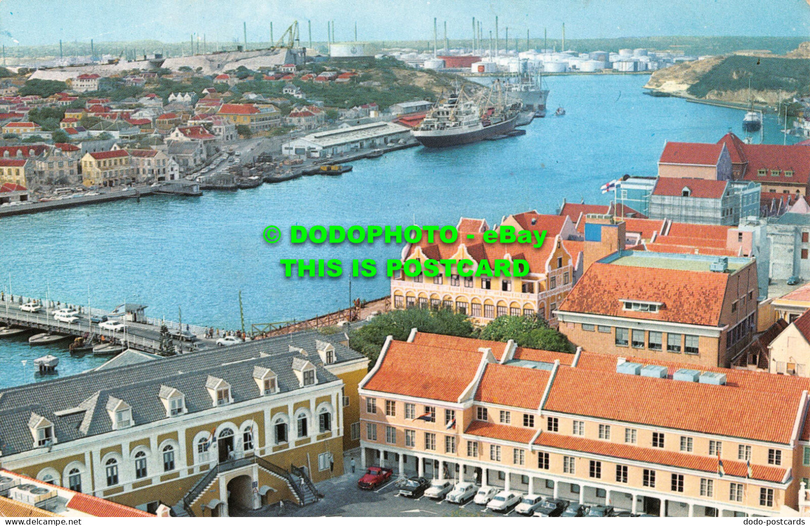 R552020 View Of Harbor Entrance Taken From Tower Of Hotel Curacao Intercontinent - Monde