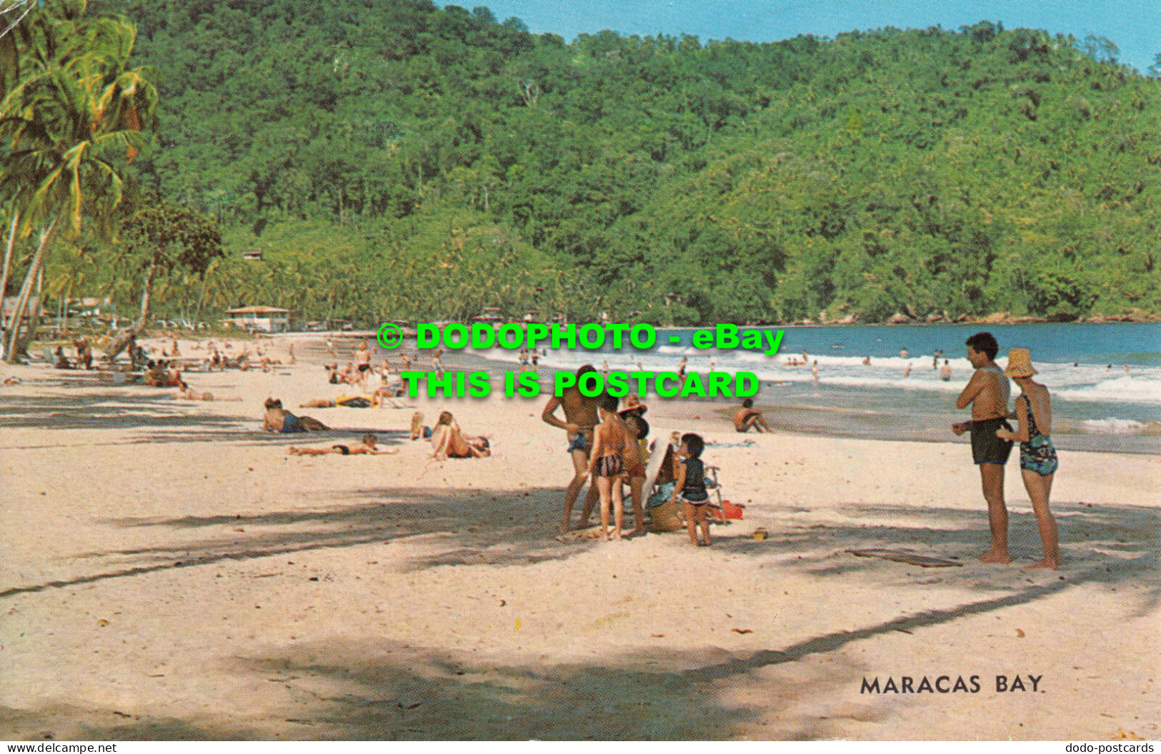 R552027 Maracas Bay. Trinidad. H. O. Thomas. Trinidads North Coast - World