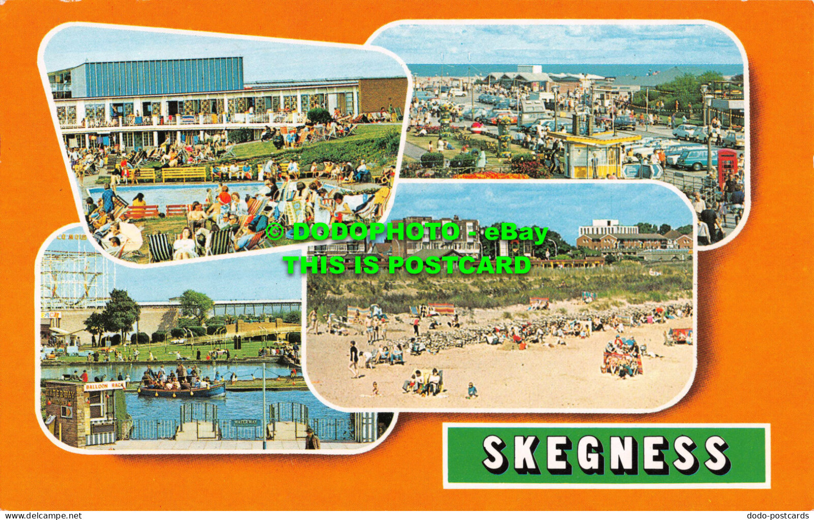 R552031 Skegness. Color Gloss View Series. Bamforth. 1986. Multi View - Monde