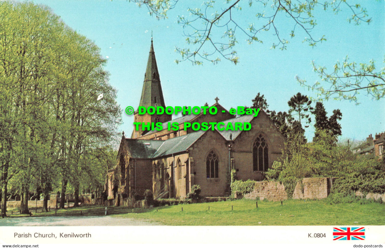 R552045 Parish Church. Kenilworth. K.0804. Dennis - Monde