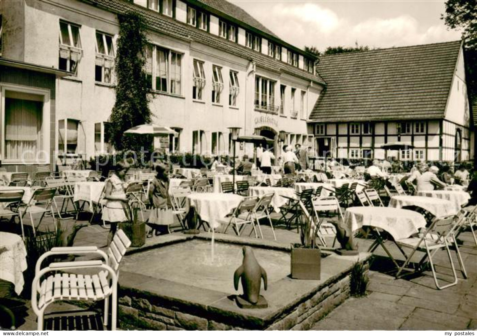 73705667 Steinhagen Westfalen Berghotel Quellental Terrasse Steinhagen Westfalen - Steinhagen