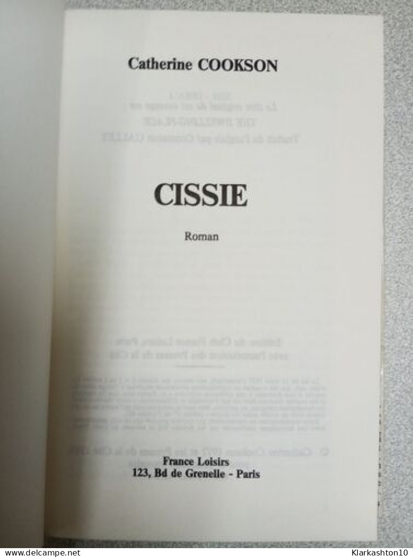 Cissie - Other & Unclassified