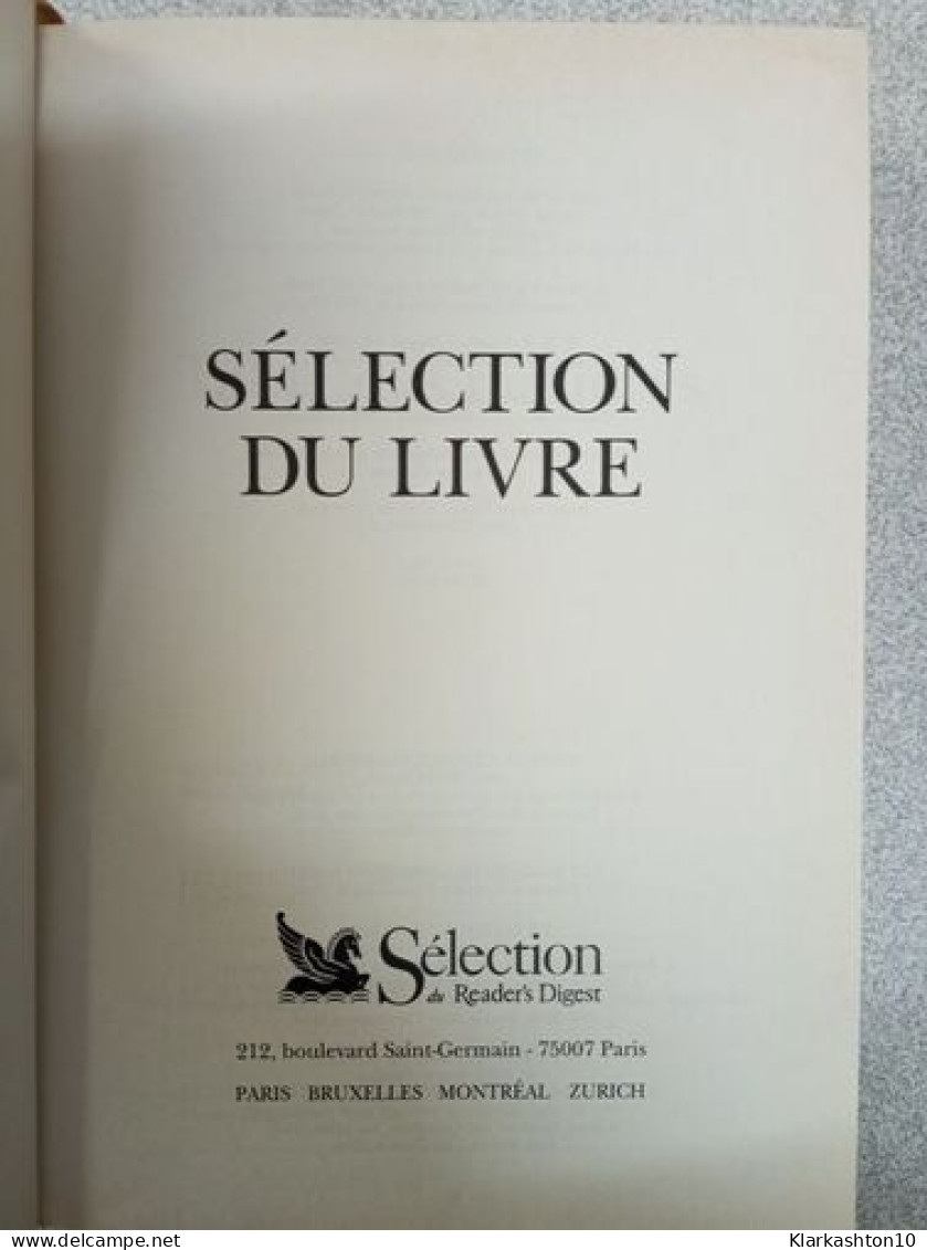 Sélection Du Livre - Autres & Non Classés