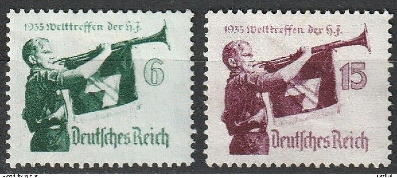 1935 // 584/585 * - Unused Stamps