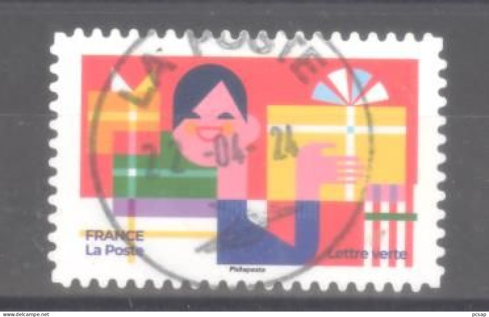 France Autoadhésif Oblitéré N°2350 (Des Timbres Qui Nous Rapprochent - N°7) (cachet Rond) - Used Stamps