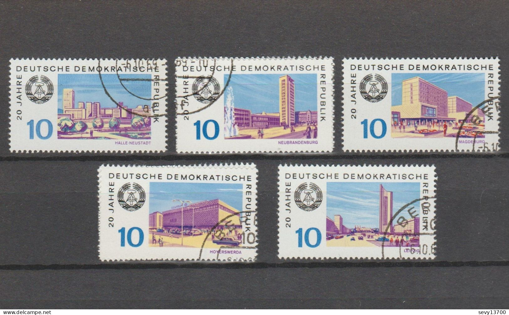 DDR - RDA - Deutsche Demokratische Républik - Lot De 16 Timbres - Otros & Sin Clasificación