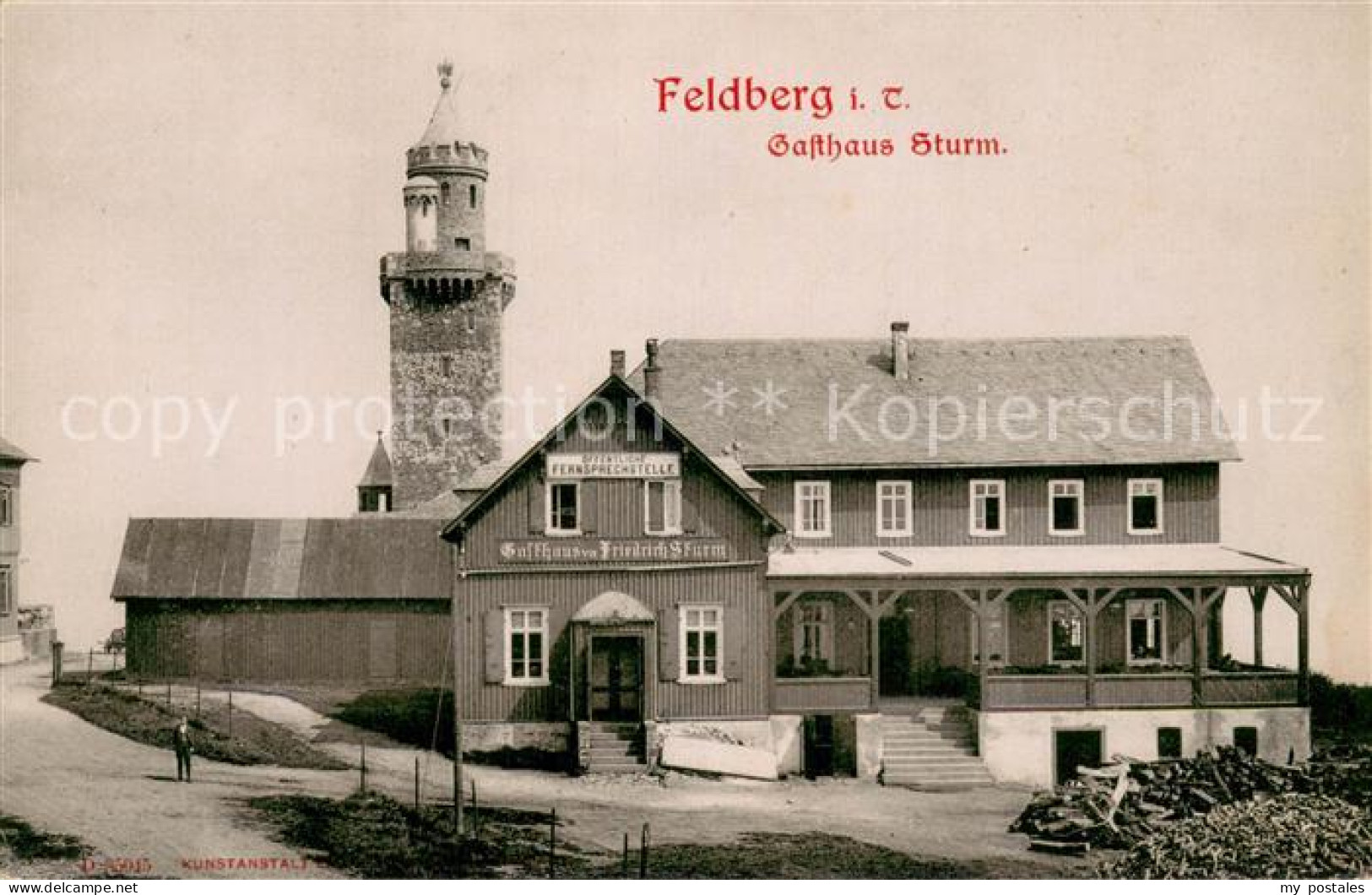 73705492 Feldberg Taunus Gasthaus Sturm  Feldberg Taunus - Other & Unclassified