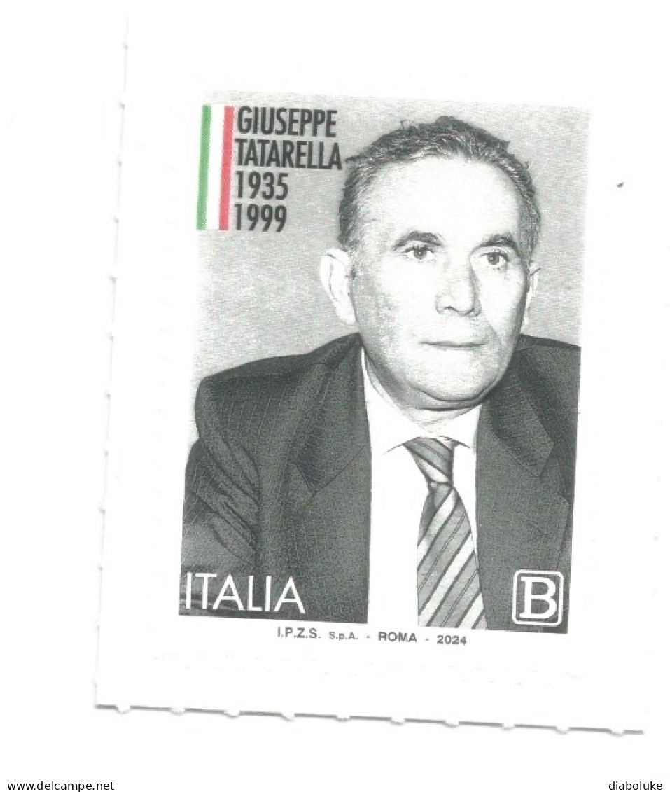 (REPUBBLICA ITALIANA) 2024, GIUSEPPE TATARELLA - Francobollo Nuovo MNH** - 2021-...: Nieuw/plakker