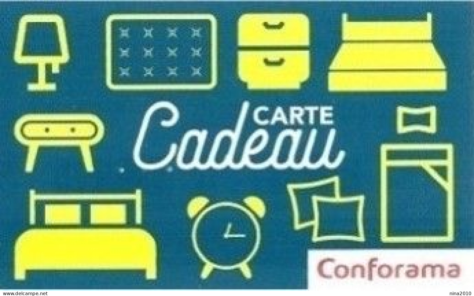 Carte Cadeau - Conforama / Literie - Voir Description -  GIFT CARD /GESCHENKKARTE - Cartes Cadeaux