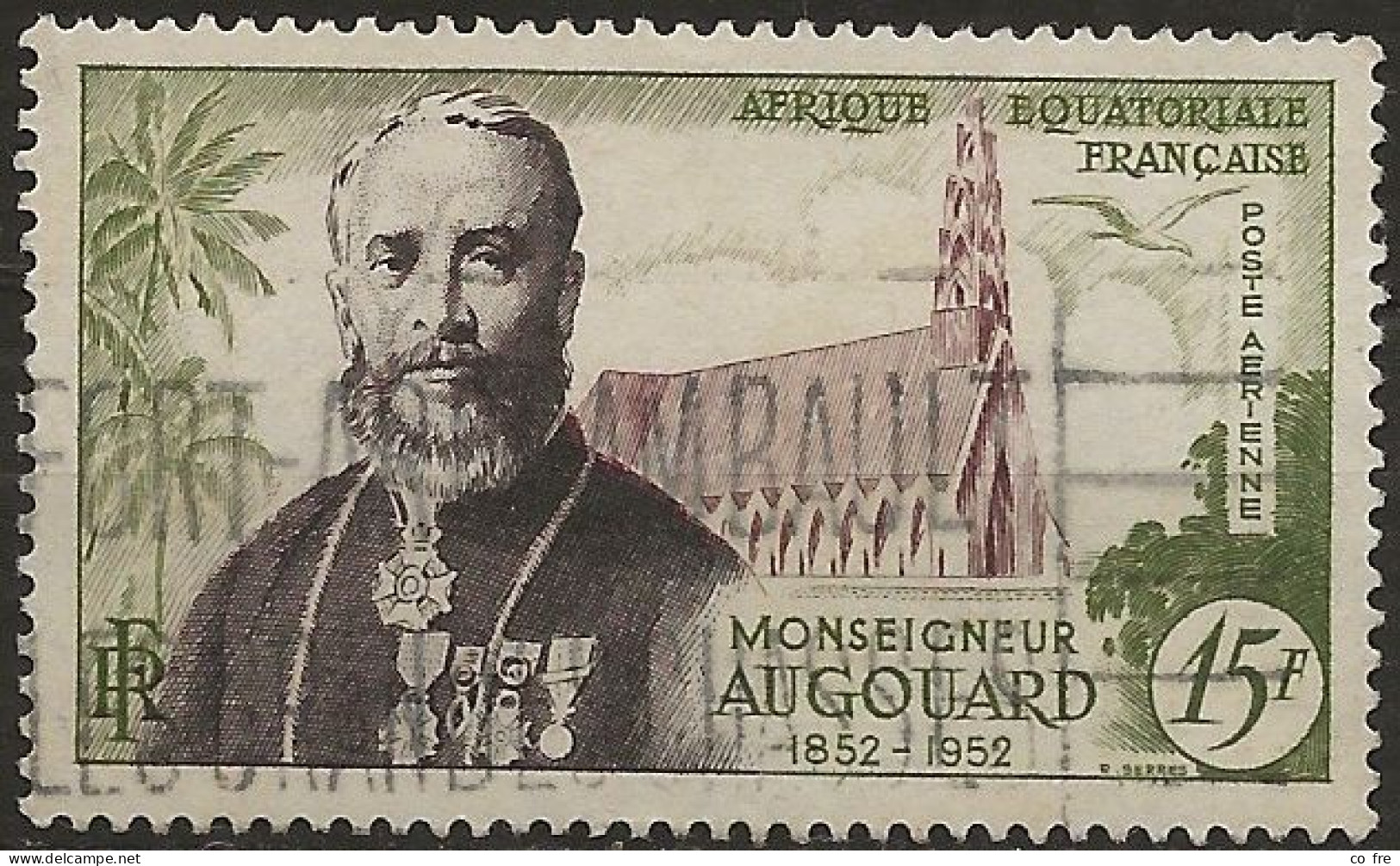 Afrique équatoriale Française, Poste Aérienne N°56 (ref.2) - Used Stamps