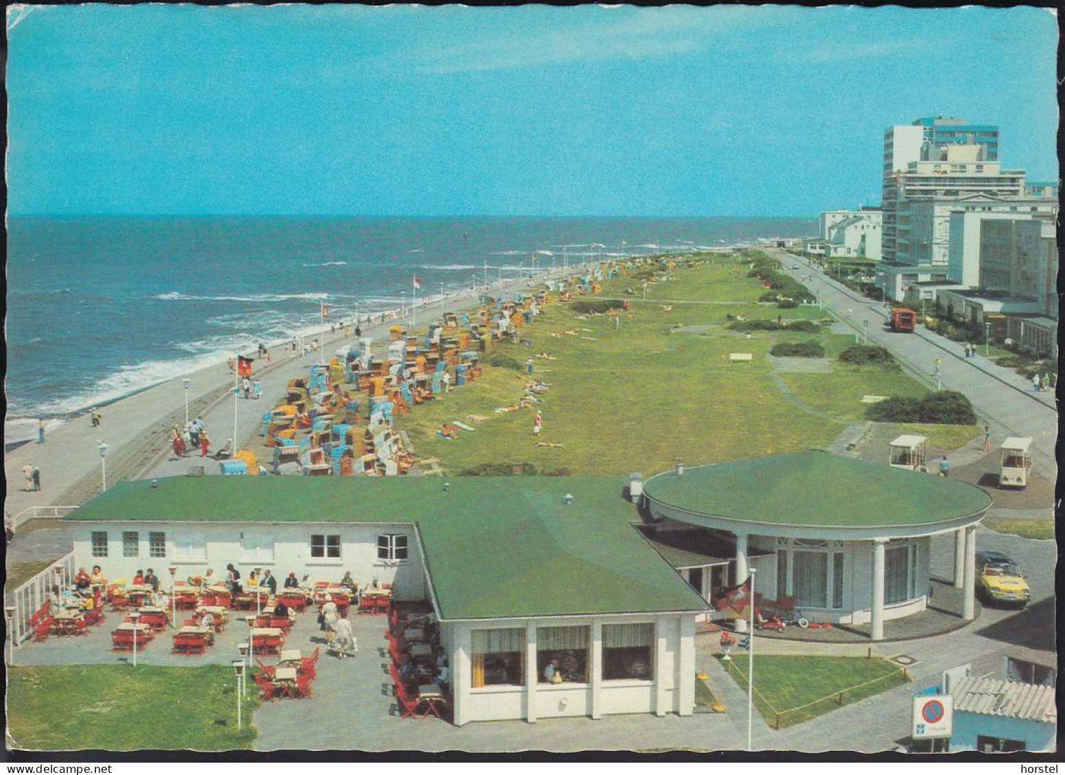 D-26548 Norderney - Milchbar Mit Kaiserstraße - Car - VW 411 - Norderney