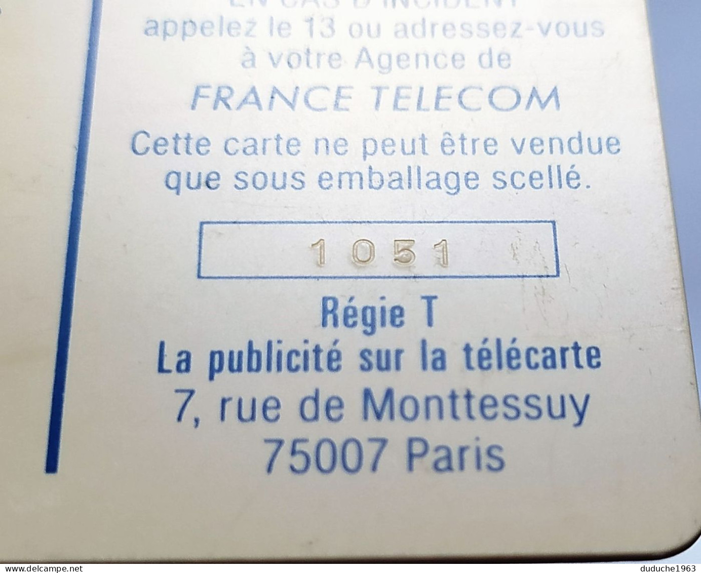 Télécarte France - La Quatrième Dimension - Zonder Classificatie