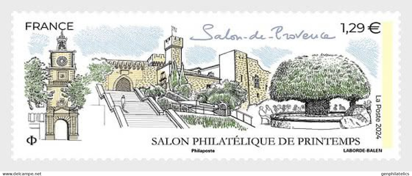 FRANCE 2024 Spring Philatelic Fair Salon-De-Provence - Fine Stamp MNH - Unused Stamps