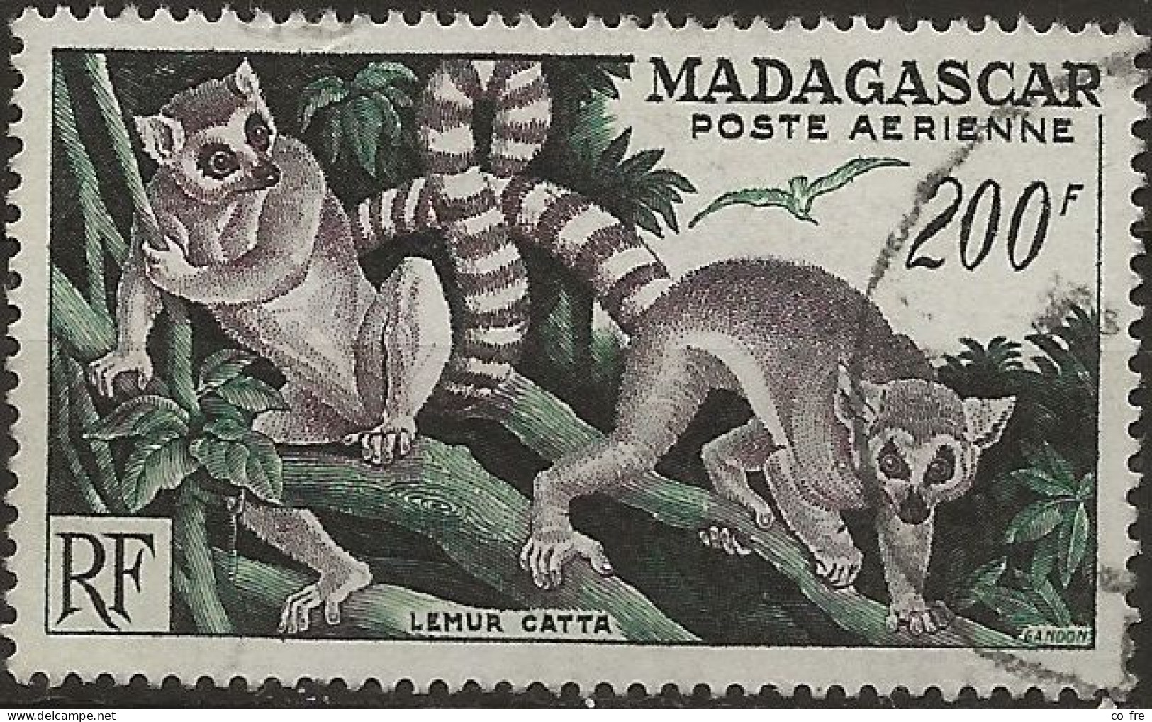 Madagascar, Poste Aérienne N°77 (ref.2) - Aéreo