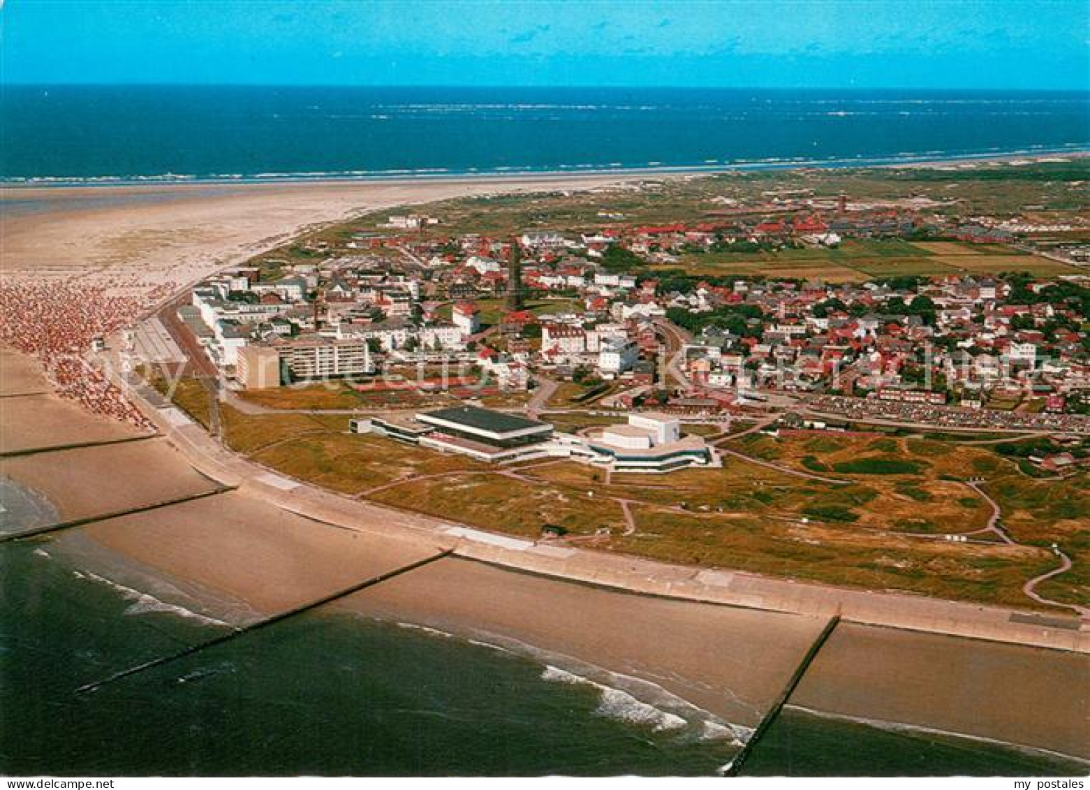 73705371 Borkum Strand Kurhaus Wellenbad Nordseeheilbad Borkum - Borkum