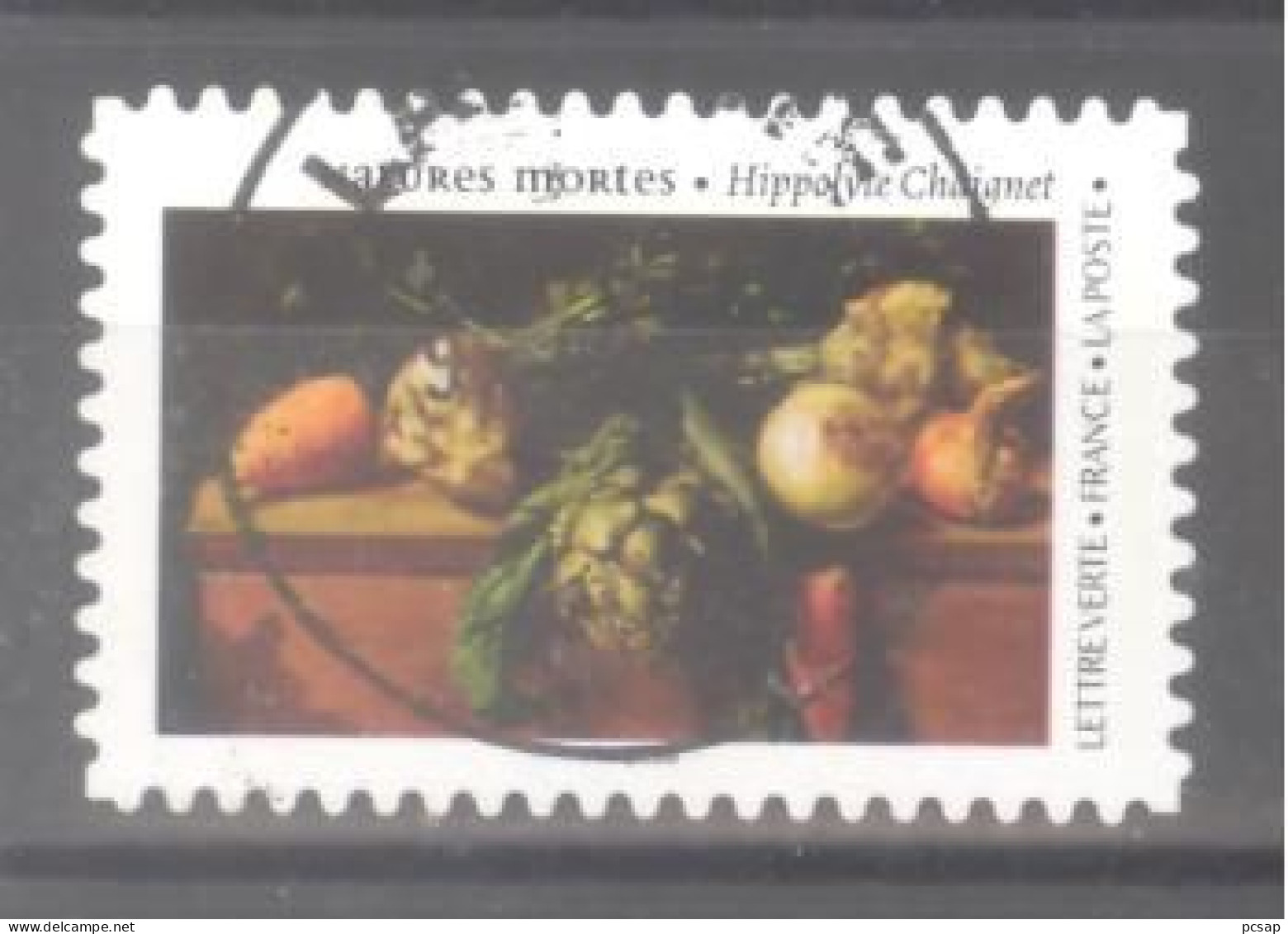 France Autoadhésif Oblitéré N°2342 (Natures Mortes : Hippolyte Chaignet) (cachet Rond) - Used Stamps