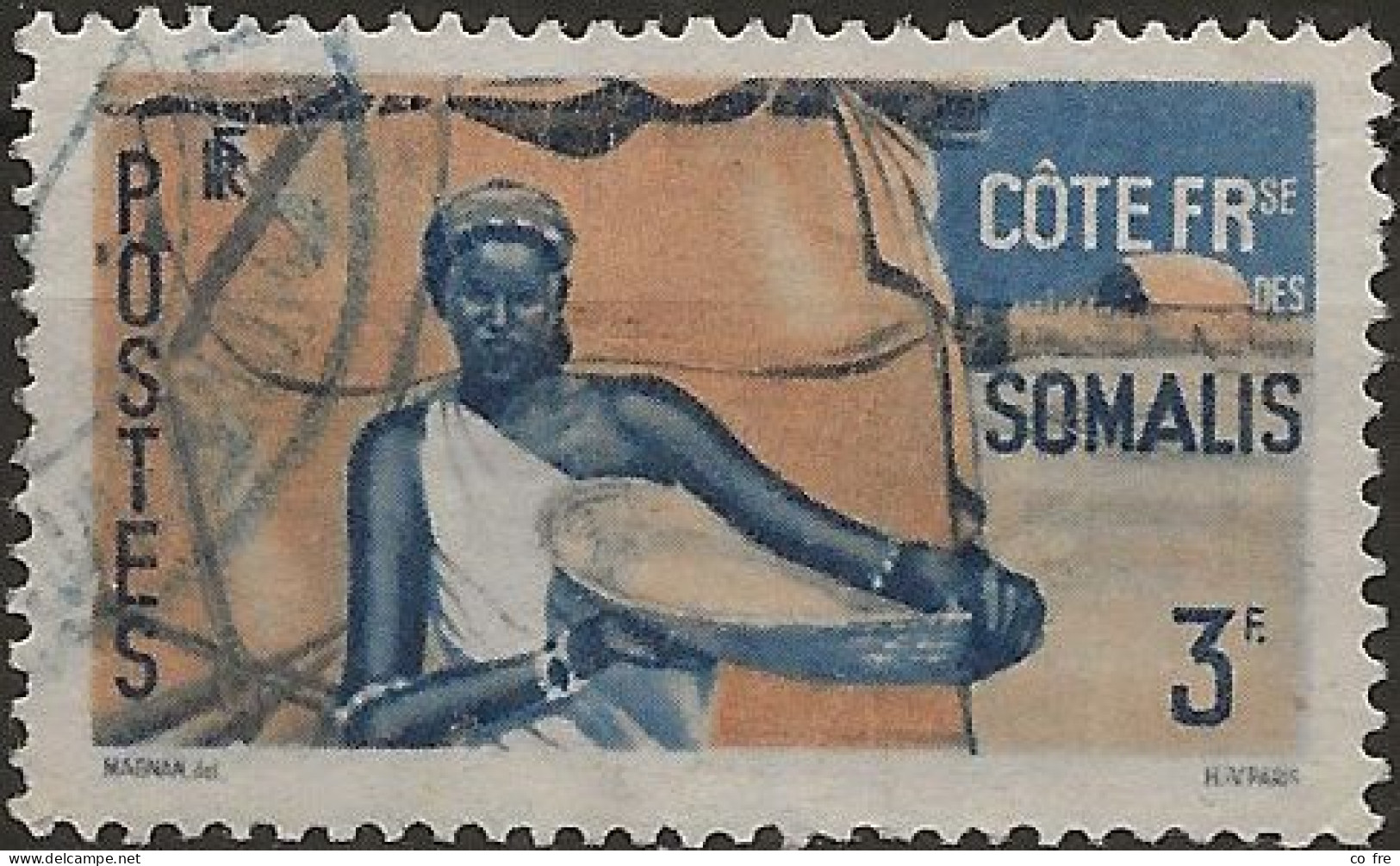 Côte Des Somalis N°274 (ref.2) - Oblitérés