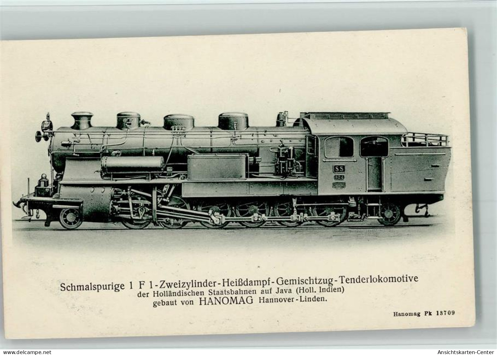 13201306 - Dampflokomotiven , Deutschland Hanomag PK - Trains