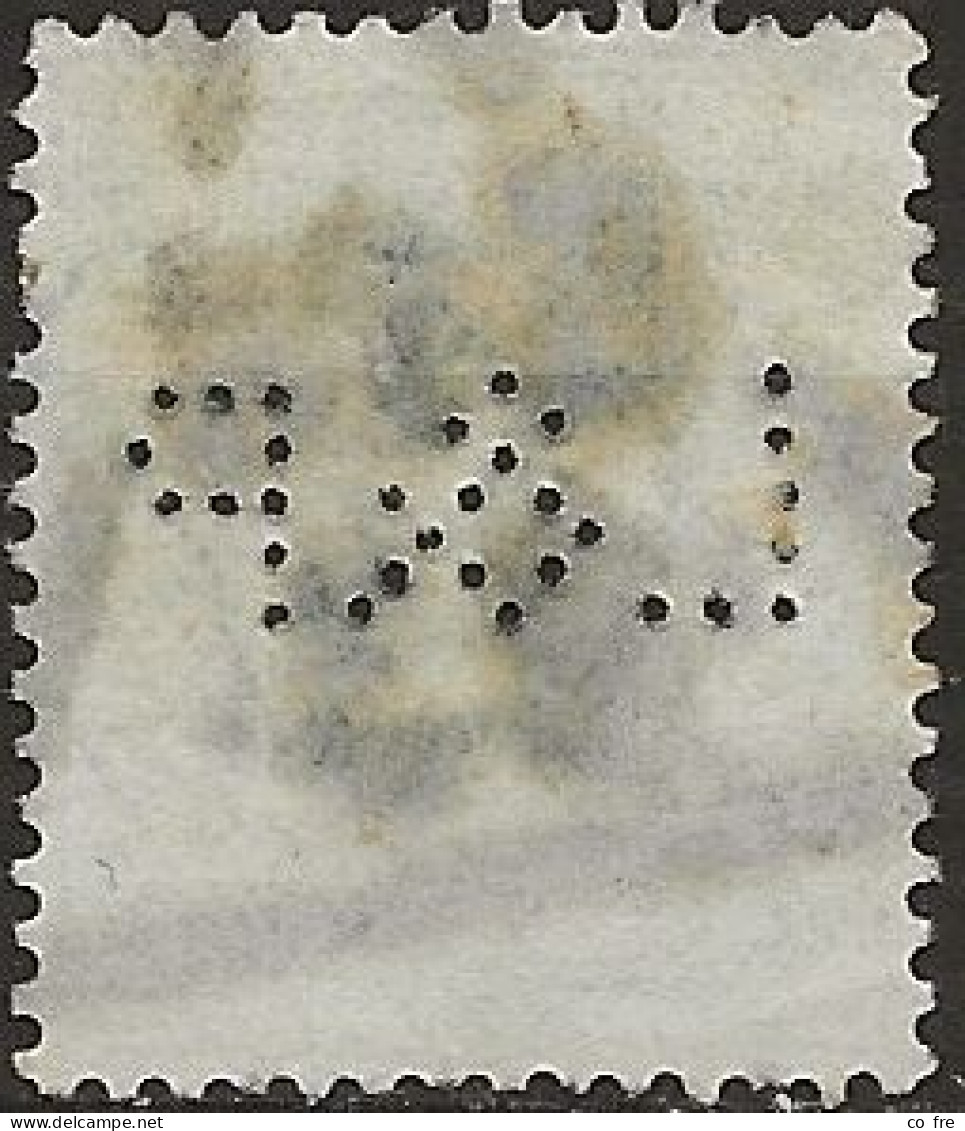 Grande-Bretagne N°106 Perforé L&P (ref.2) - Used Stamps