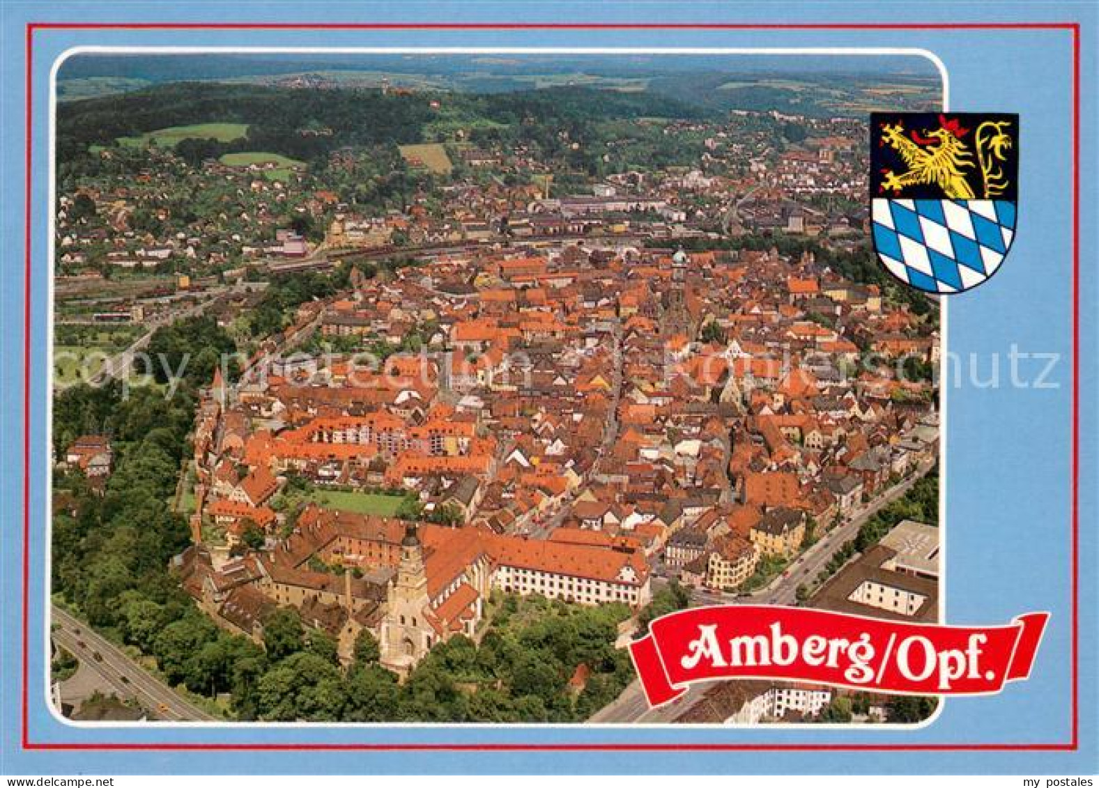 73705321 Amberg Oberpfalz Stadtzentrum Wappen Amberg Oberpfalz - Amberg