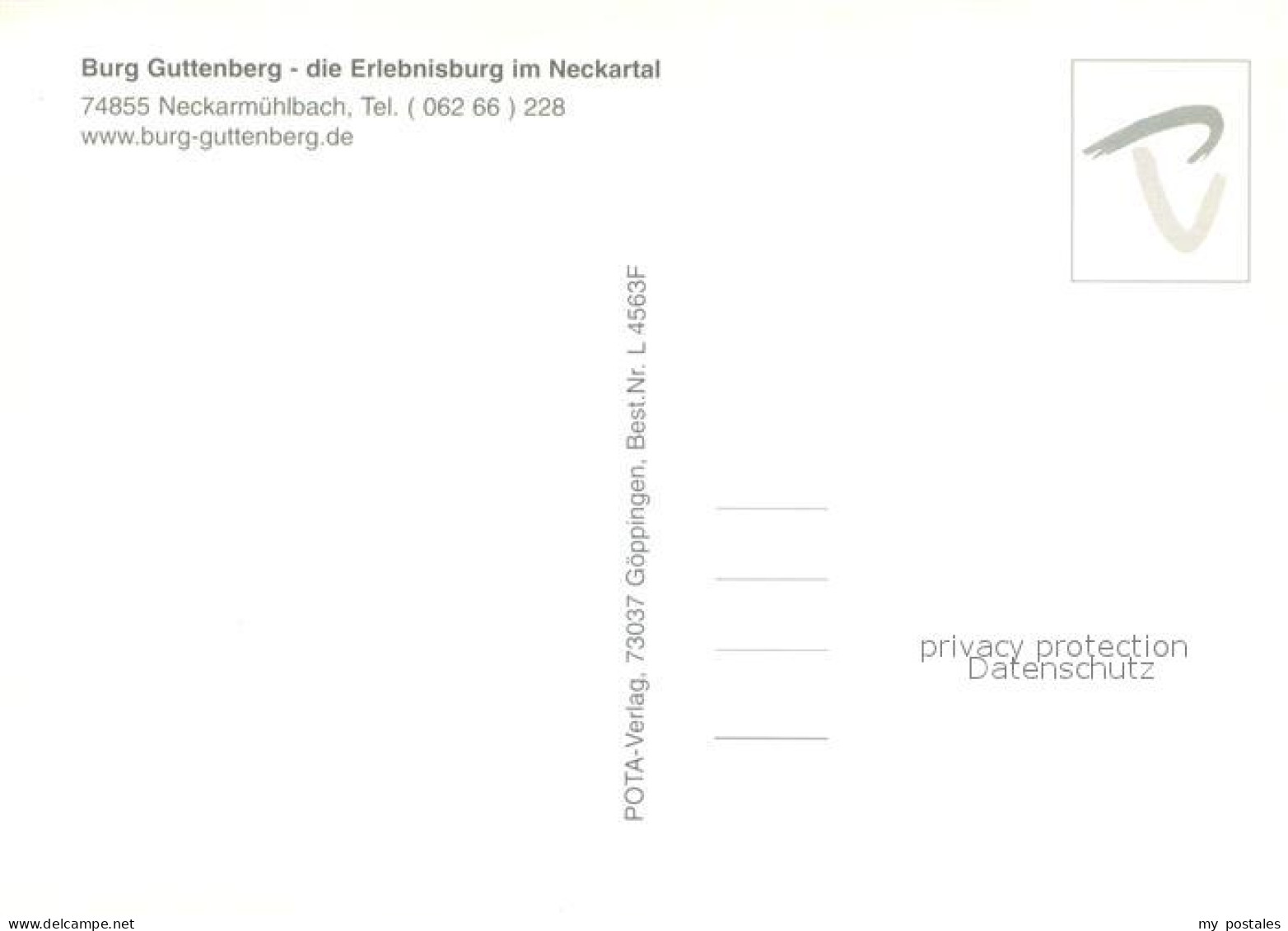 73705316 Neckarmuehlbach Burg Guttenberg Im Neckartal Neckarmuehlbach - Other & Unclassified