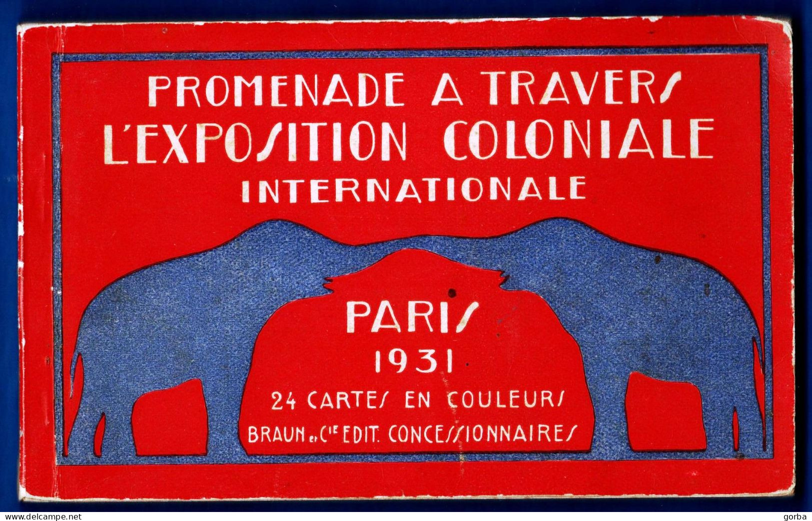 *cpa carnet de 24 Pièces (Toutes scannées) - 75 - PARIS - L'exposition Coloniale Internationale de 1931