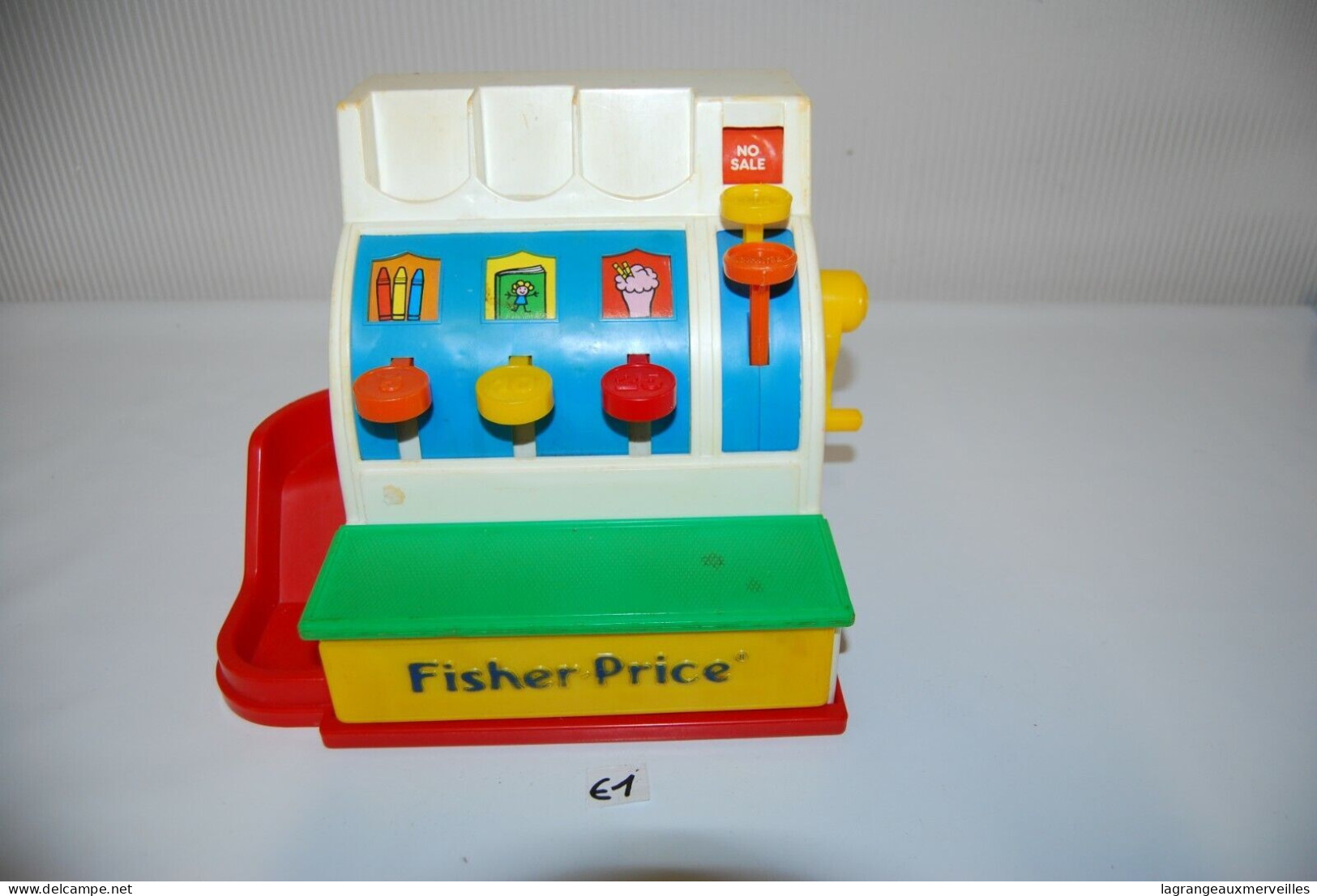 E1 Jouet Ancien - Fisher Price - Vintage - Antikspielzeug