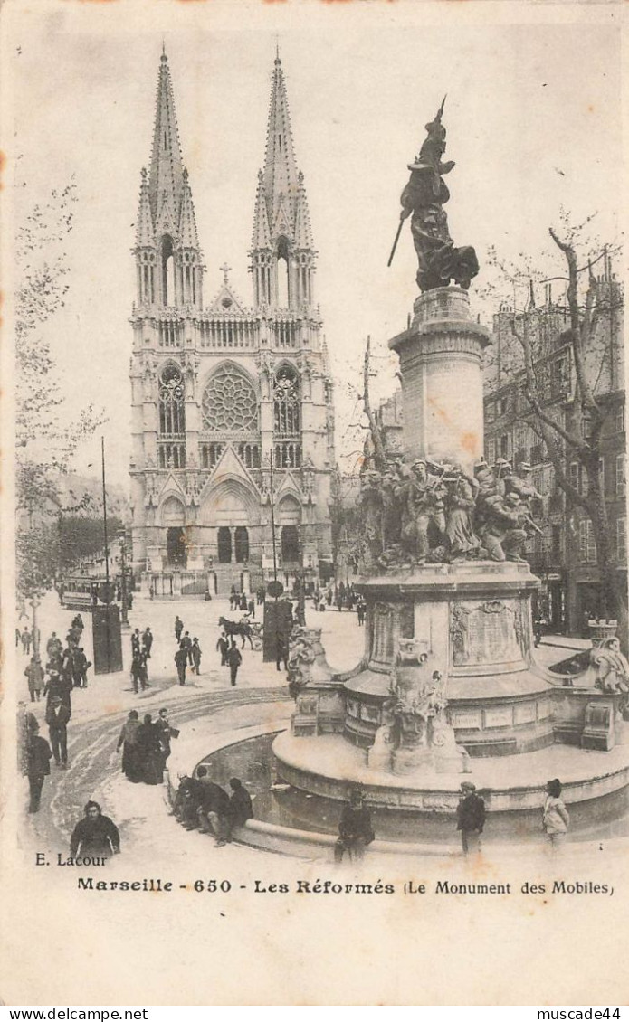 MARSEILLE - LES REFORMES - LE MONUMENT DES MOBILES - Ohne Zuordnung