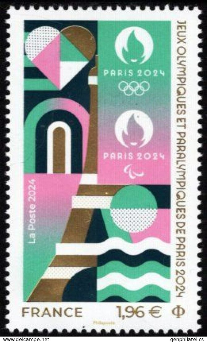 FRANCE 2024 SPORT Summer Olympic Games In PARIS - Fine Stamp MNH - Ungebraucht