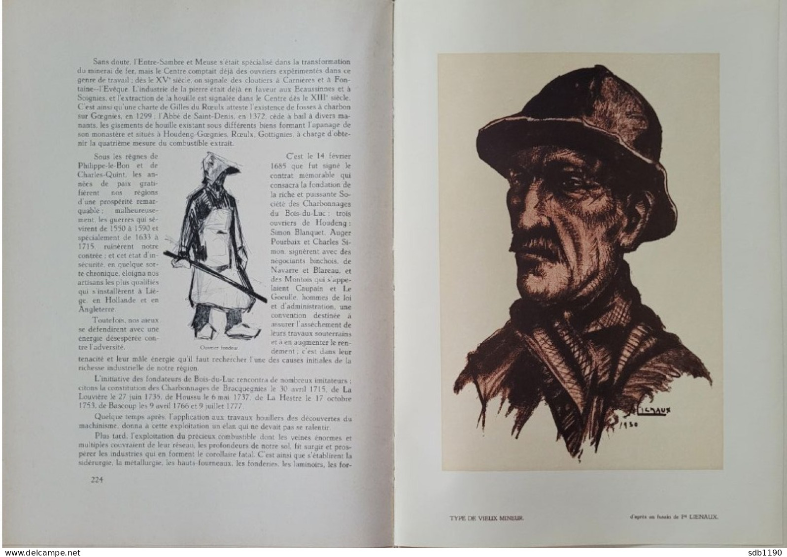 Livre 'Le Centre archéologique, folklorique, industriel, commercial, artistique, scolaire' 1930 avec 317 illustrations