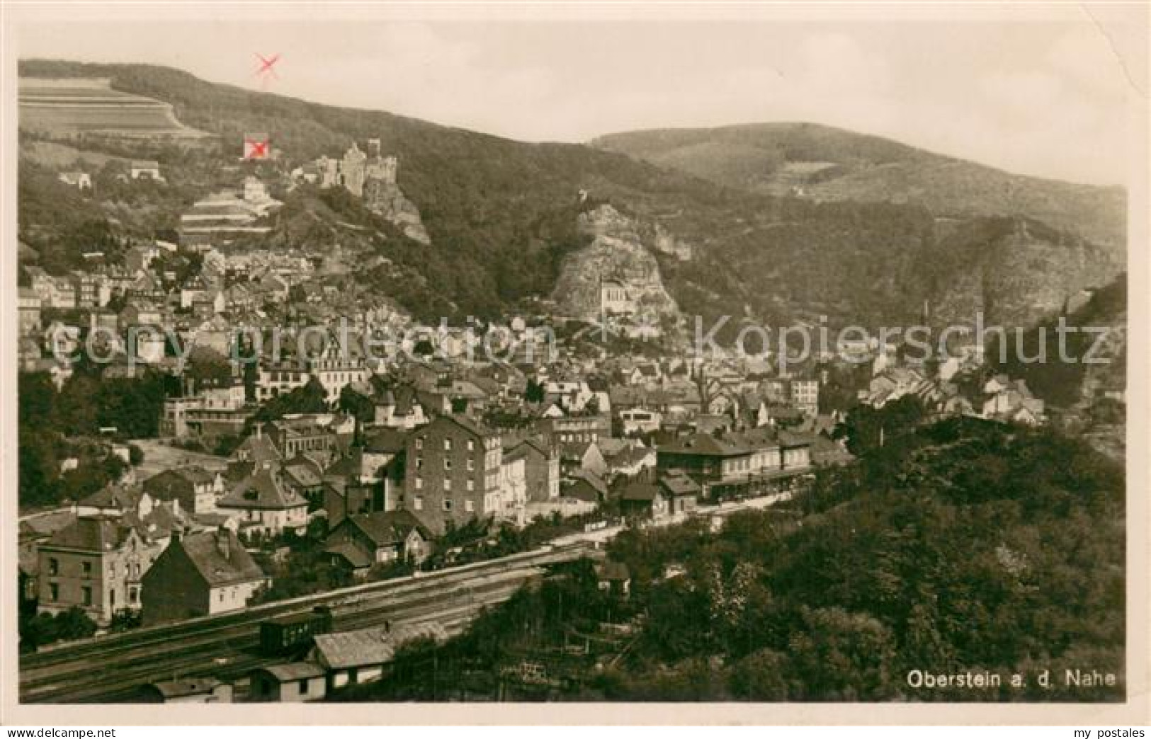 73705202 Oberstein Nahe Teilansicht Oberstein Nahe - Idar Oberstein