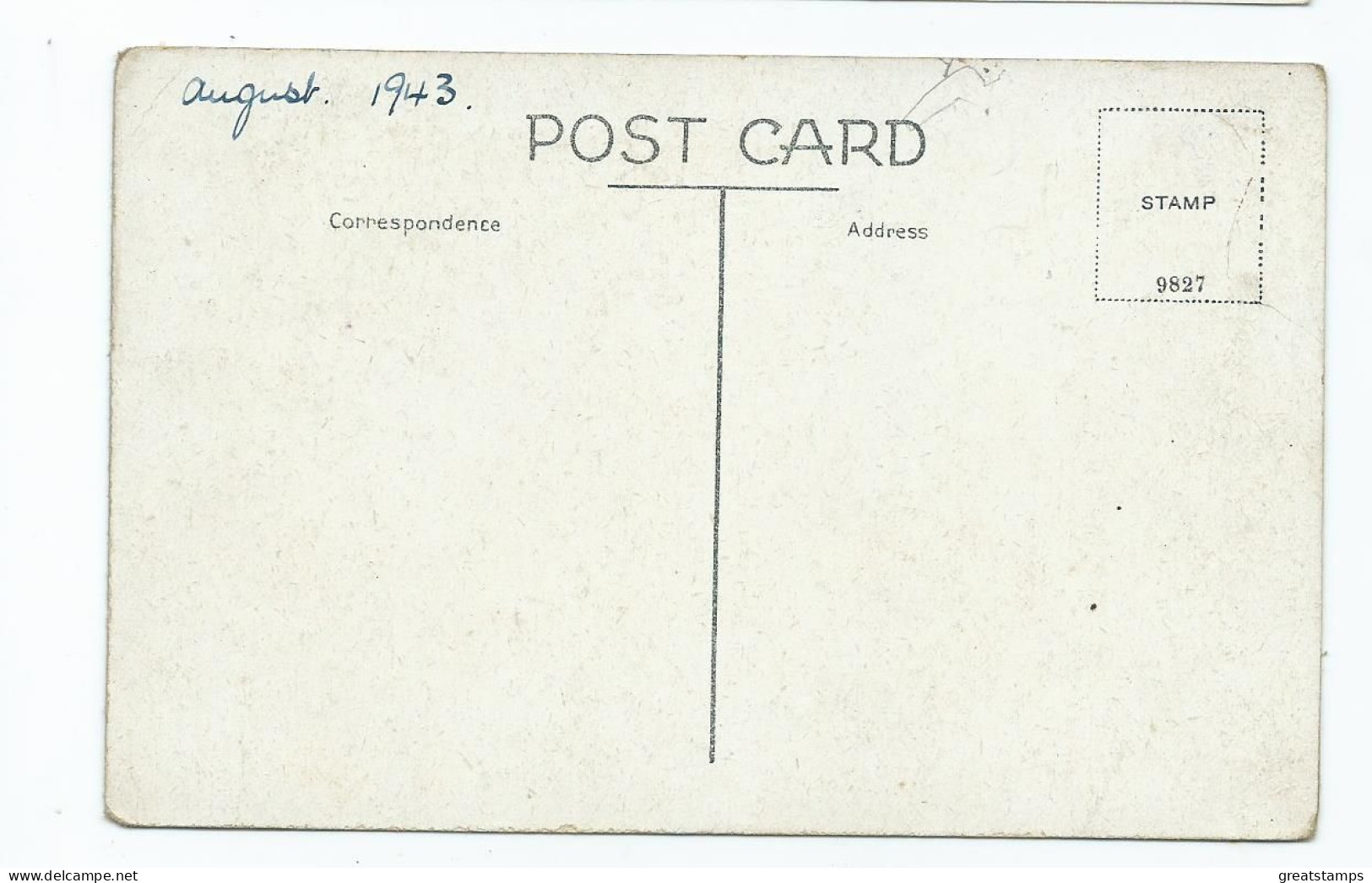 Dorset Postcard Corfe Castle From The East Unused Dated 1943 - Otros & Sin Clasificación