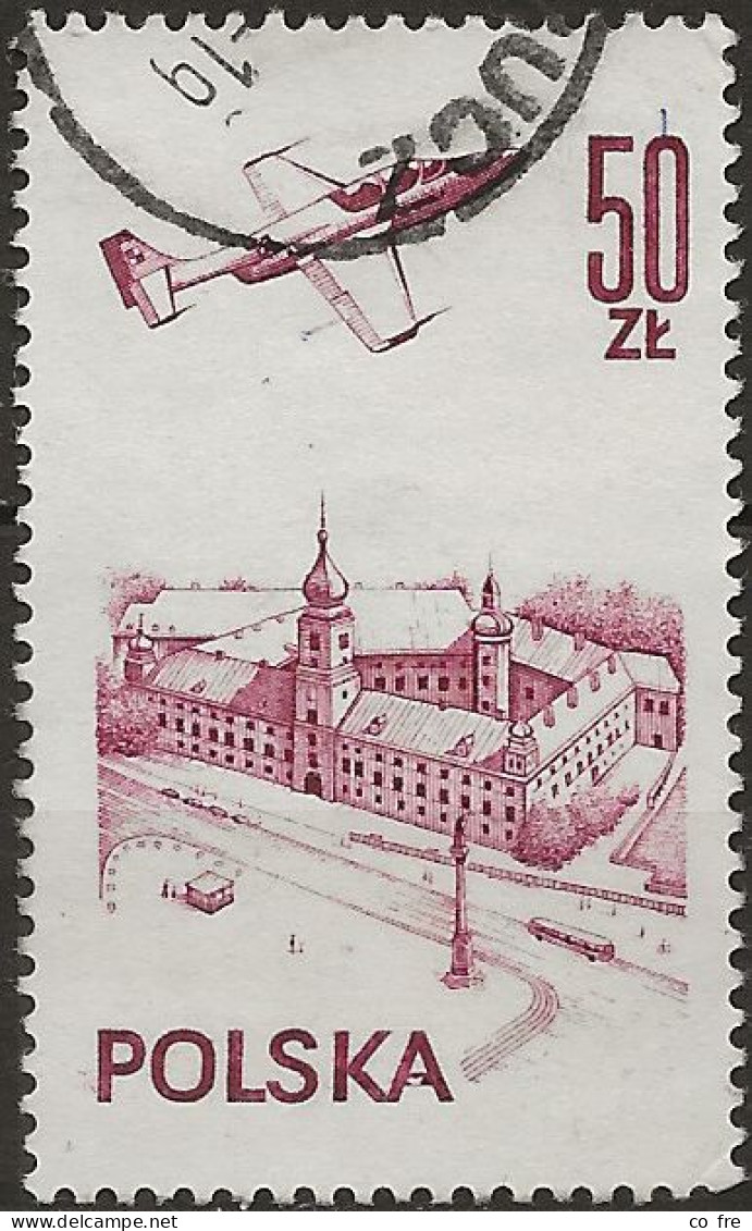 Pologne, Poste Aérienne N°58 (ref.2) - Usati