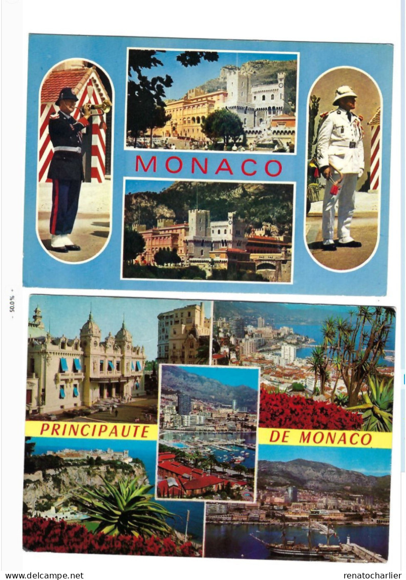 Lot De 8 Cartes Postales"Monaco". - Collezioni & Lotti