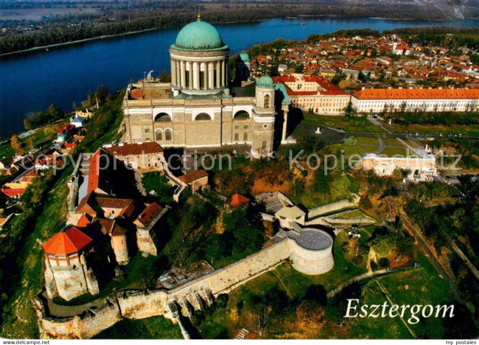 73705099 Esztergom Fliegeraufnahme Esztergom - Hungary