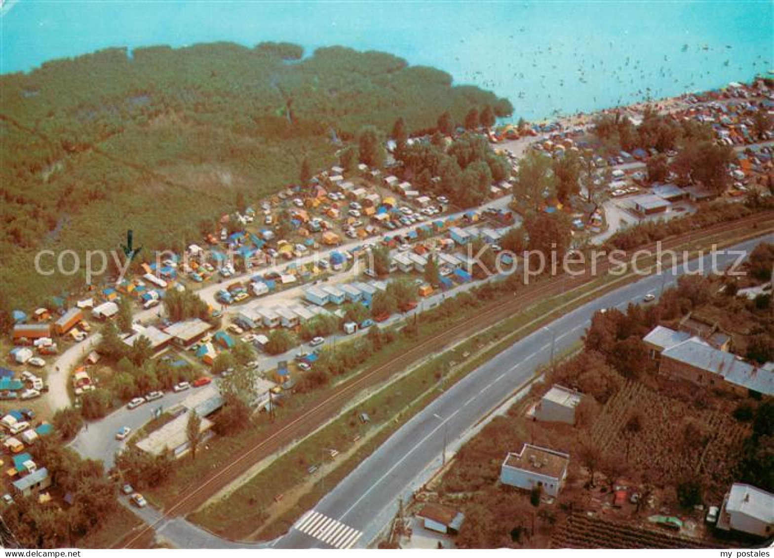 73705074 Alsooers Camping Fliegeraufnahme  - Hungary