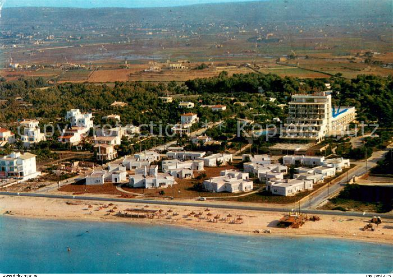 73705066 Mallorca Cristina Palma Hotel Fliegeraufnahme Mallorca - Other & Unclassified
